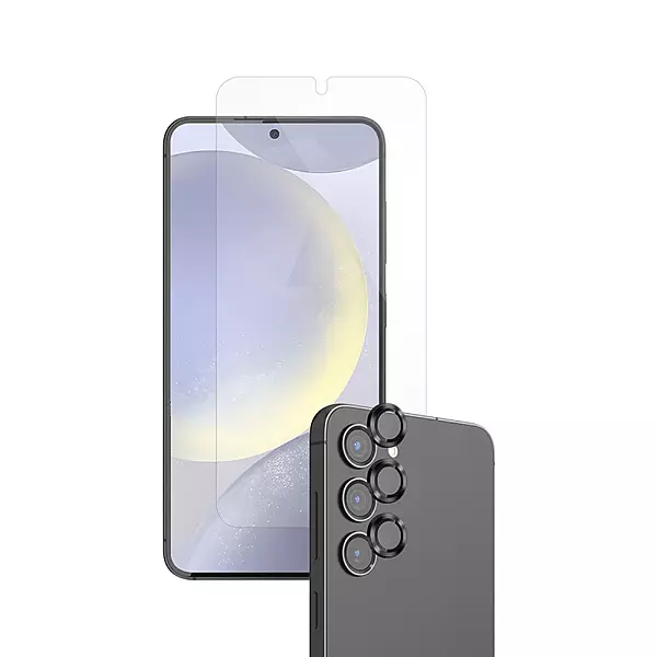 EFM 2-in-1 Screen & Camera Lens Armour Bundle suits Samsung Galaxy S25