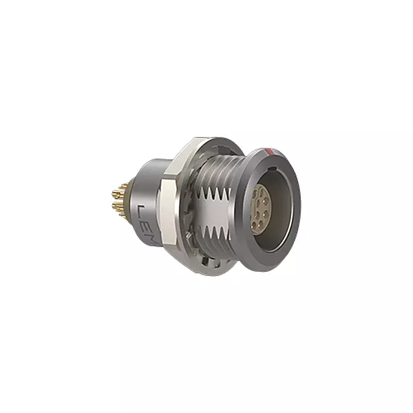 10Pin panel mount solder