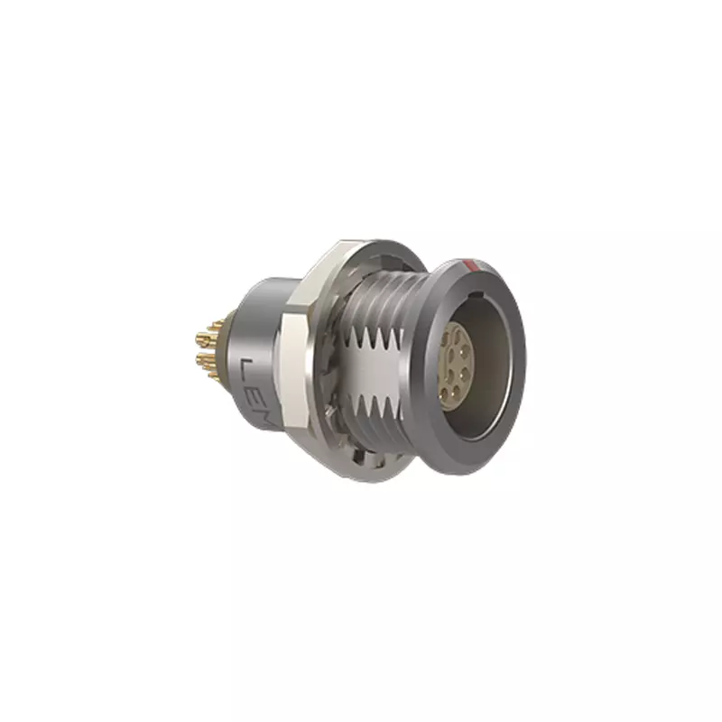 10Pin panel mount solder