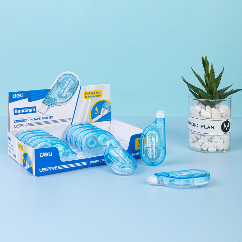 DELI EH08-BX CORRECTION TAPE 5MM x 6MT
