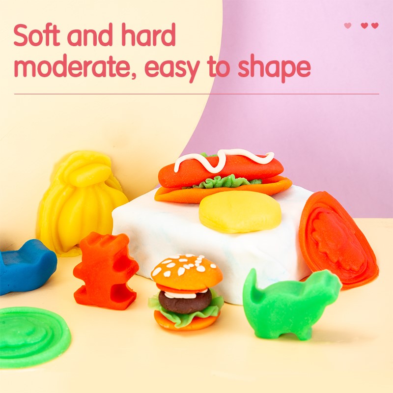 DELI EH700 PLASTICINE DOUGHT-IT 6 COLORS