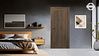 UNIDOORS Internal Door EL01 Dark Oak