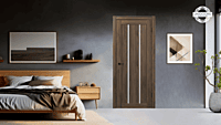 UNIDOORS Internal Door EL02 Dark Oak
