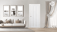 UNIDOORS Internal Door EL02 White