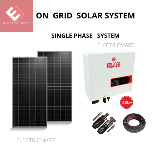 3 KW ON GRID SYSTEM - STRING INVERTER MONO