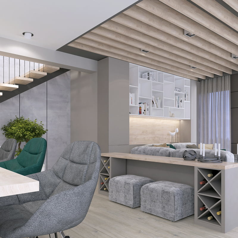 ELEGANCE ENDGRAIN OAK