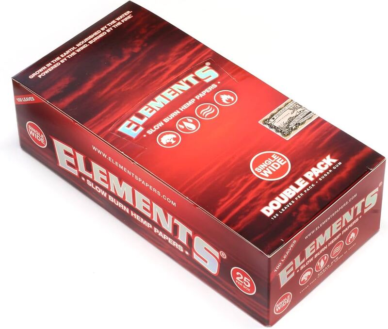 ELEMENTS PAPER SINGLE WIDE RED ELEMENTS PAPER SINGLE WIDE RED