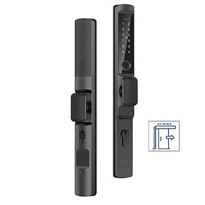 LOCKTON 'E-Series' Euro Narrow Leverset Smart Door Lock