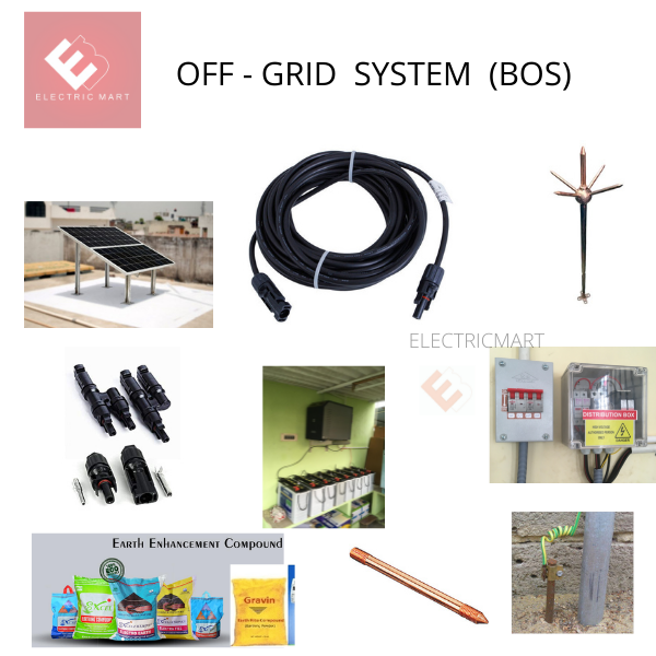 6KW OFF GRID SOLAR SYSTEM - HOME AND OFFICES(MONO)