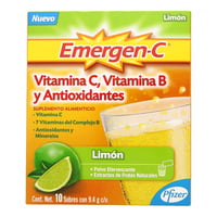 EMERGEN-C VITAMINA C, B Y ANTIOXIDANTES SABOR SUPLEMENTO ALIMENTICIO