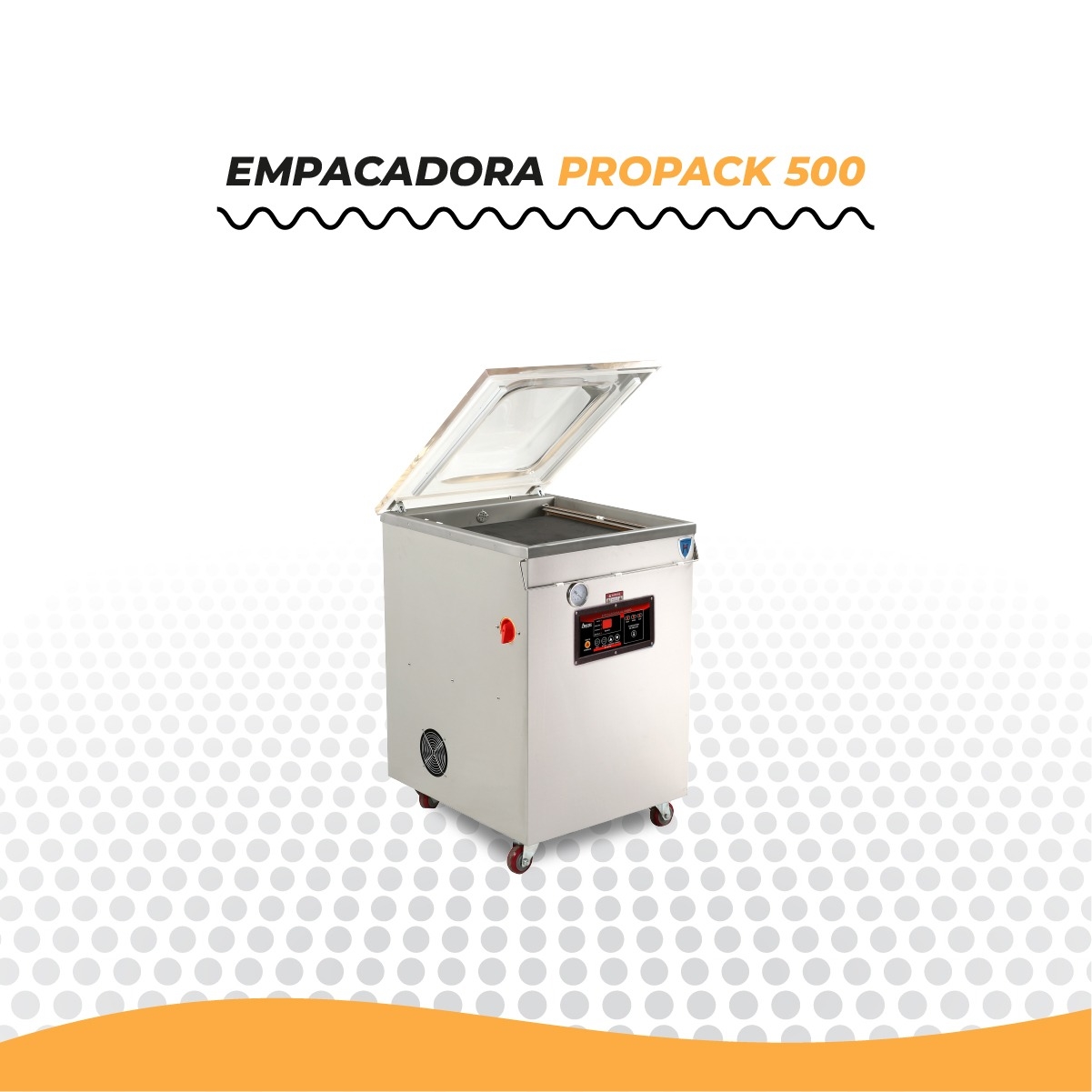 PROPACK500 SELLADORA AL VACÍO DE PISO, DOBLE BANDA DE 50