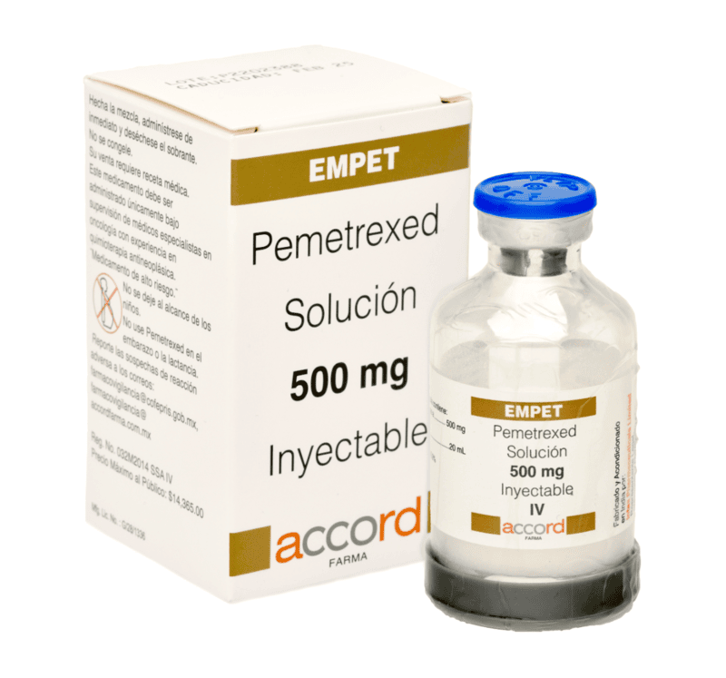 EMPET(Pemetrexed)500mg,FRACCIV,032M2014SSAIV