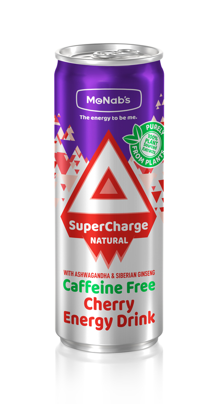 SuperCharge Caffeine Free Cherry Energy Drink 24’s