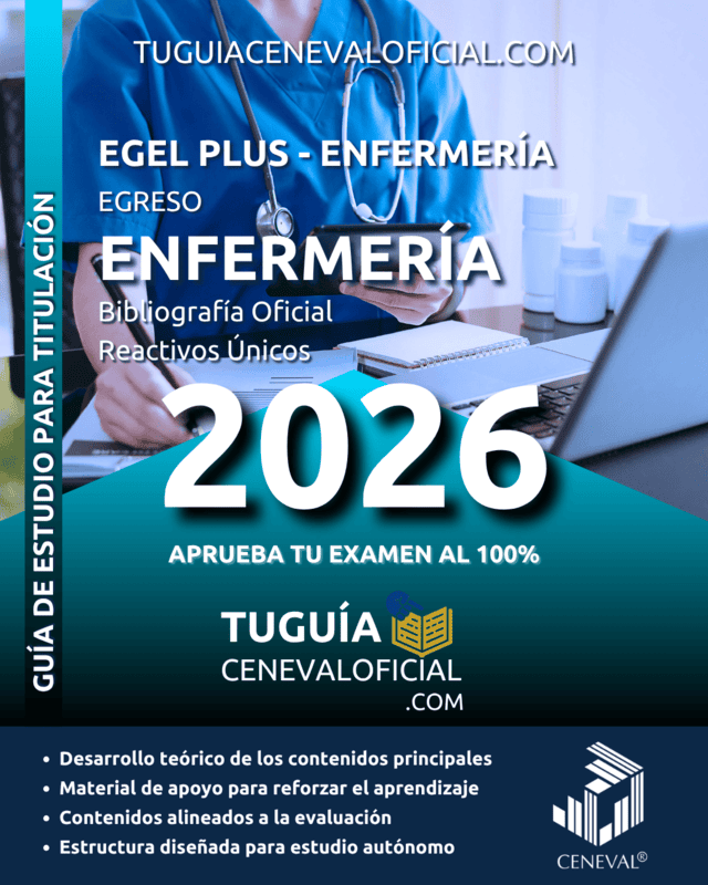 Guía CENEVAL Enfermería 2026