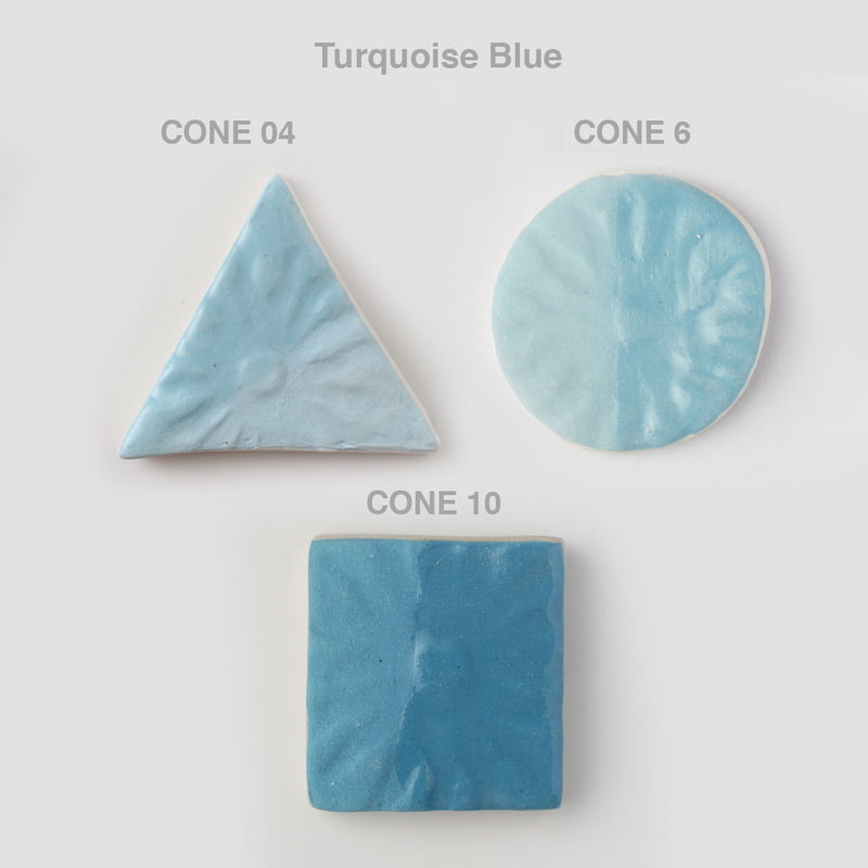 Sara Engobes Matte Turquoise Blue ENG08 Sara Engobes Matte Turquoise Blue ENG08