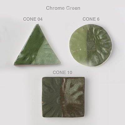 Sara Engobes Matte Chrome Green ENG13 Sara Engobes Matte Chrome Green ENG13