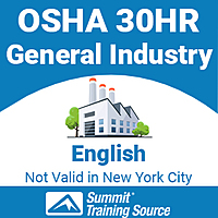 OSHA 30 Hour Course for General Industry