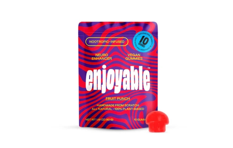 ENJOYABLE VEGAN GUMMIES FRUIT PUNCH
