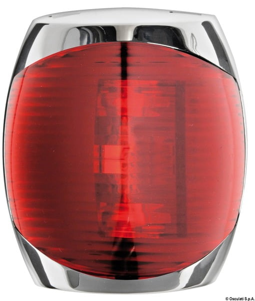 Sphera II navigation light inox body red