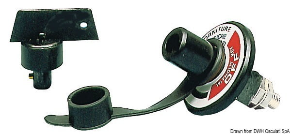 Marine attery switch max capacity 100 A Marine attery switch max capacity 100 A