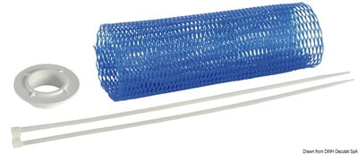 Shower hose housing bag to be snapped in/glued