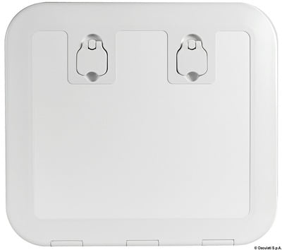 White flush inspection hatch 520 x 465 mm