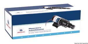 Self-priming macerator 12 V 45 l/min