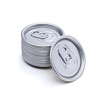 Aluminum EOE (Easy-Open End) Lids - Drink Lid