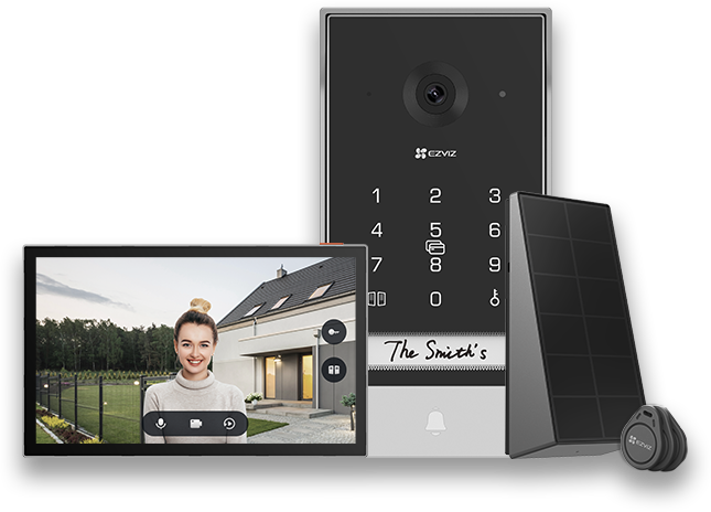 EZVIZ CS-EP7 Solar-powered Smart Home Video Doorphone EZVIZ CS-EP7 Solar-powered Smart Home Video Doorphone
