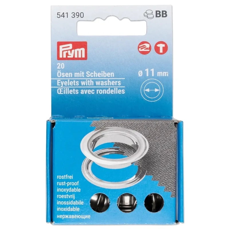 Occhielli Prym 1 cf colore Argento Occhielli Prym 1 cf colore Argento