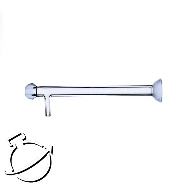 102mm extended quartz connector with 12/5 ball-to-socket connection for Agilent 7700/7900/8900 ICP-MS
