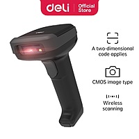 DELI ES221 BARCODE SCANNER  1D & 2D WIRELESS