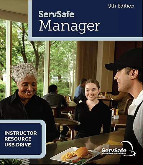 ServSafe Manager Instructor Tools USB, 9th Ed.