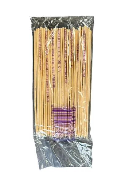 ESCOFFIER BROCHETA BAMBOO 15 CM 100 PZAS