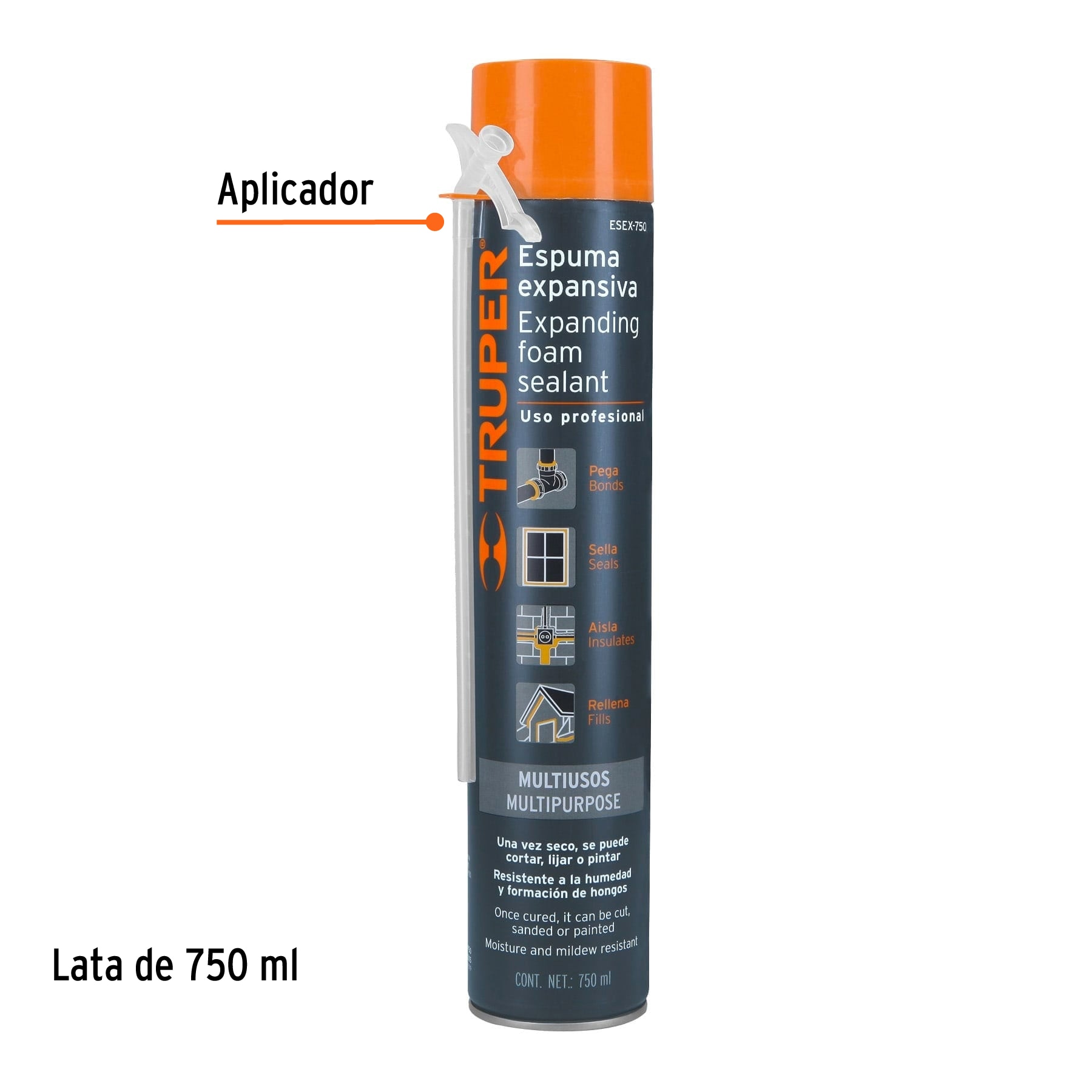Espuma expansiva, 750 ml - ESEX-750 / 15305