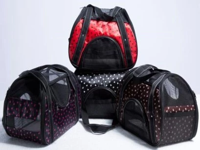 Stylish Polka Dot Pet Carrier Bag