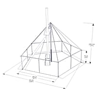 Esker Arctic Fox 10x10 Winter Tent Esker Arctic Fox 10x10 Winter Tent