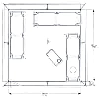 Esker Classic 10x10 Winter Tent Esker Classic 10x10 Winter Tent