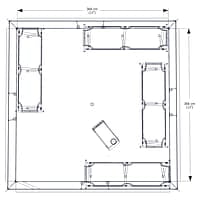 Esker Classic 12x12 Winter Tent Esker Classic 12x12 Winter Tent