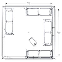 Esker Classic 2 12x12 Winter Tent Esker Classic 2 12x12 Winter Tent
