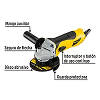 ESMA-4-1/2P2 Esmeriladora angular 4-1/2', 630 W, Pretul