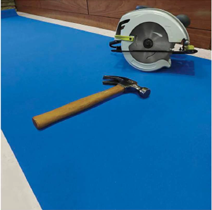 TAPETE DE NEOPRENO EN ROLLO 27 X 20"