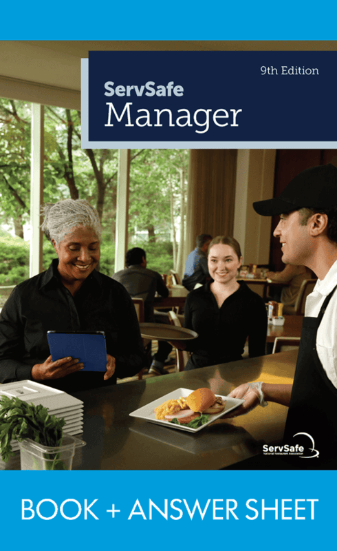 ServSafe Manager Book & Exam Ans Sheet 9th Ed