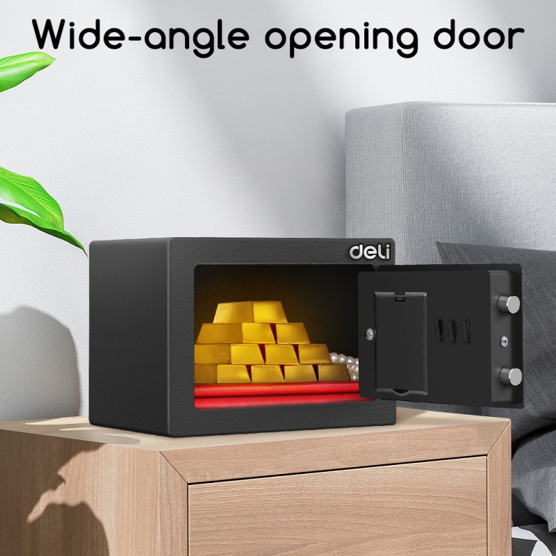 DELI ET510 ELECT.PASSWORD SAFE H17xW17xD23cm