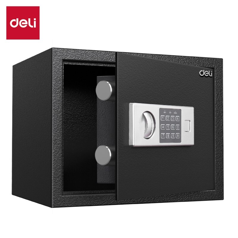 DELI ET523 DIGITAL SAFE + KEY - H30xW38xD30cm