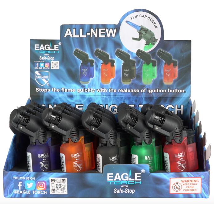 Eagle Torch® - Mini Angle V2 Safe Stop - 20CT Eagle Torch® - Mini Angle V2 Safe Stop - 20CT