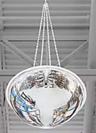 ESPEJO DE SEGURIDAD DOMO COMPLETO 18"