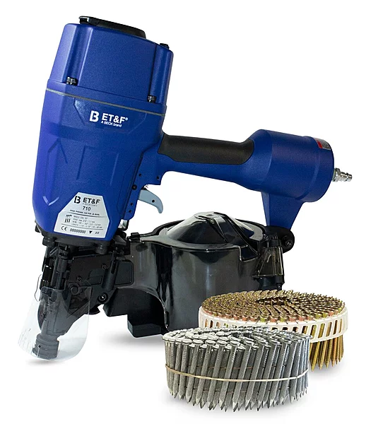 ET&F Model 710 Fastening System | Pneumatic Air Nailer for Steel‑to‑Concrete