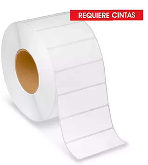 ETIQUETA 4'' X 1 1/2" C/4 ROLLOS C/3500 PZAS C/U