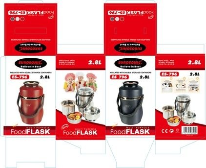 EUROSONIC FOOD FLASK - 2800ML - 24 HOURS